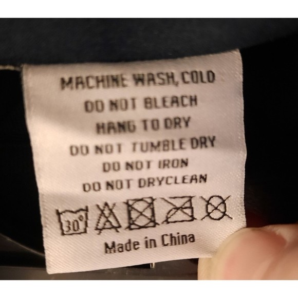 NRA Men’s Jacket Zip Down Dark Blue National Rifle Association XL Zip Pockets - Picture 5 of 10